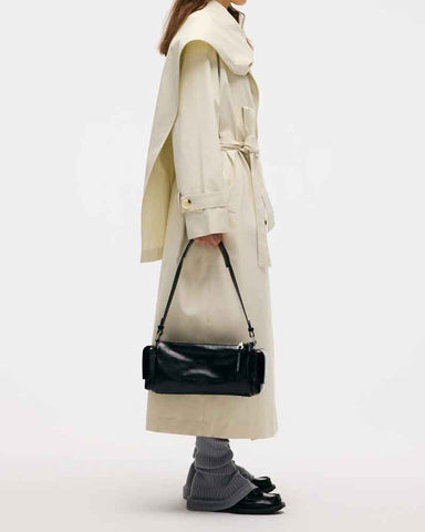 Medium Everyday Leather Shoulder Sling Bag