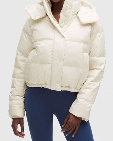 Wunder Puff 600-Down-Fill Cropped Jacket