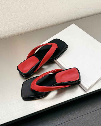 Urban-Weekend-Square-Toe-Comfort-Flip-Flops-3