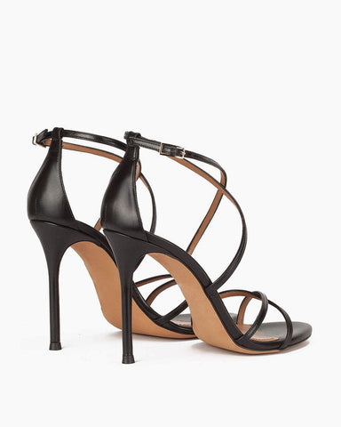 Elegant Wraparound Strap Stiletto High Heels