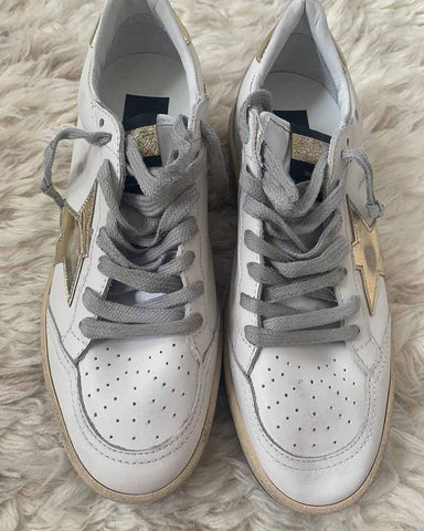 Women's Ball Star Leather Sneakers