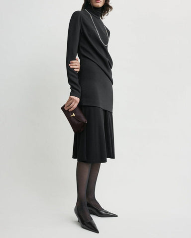 (Pre-sale)Mini T-Lock Clutch in Leopard Print Pony Hair