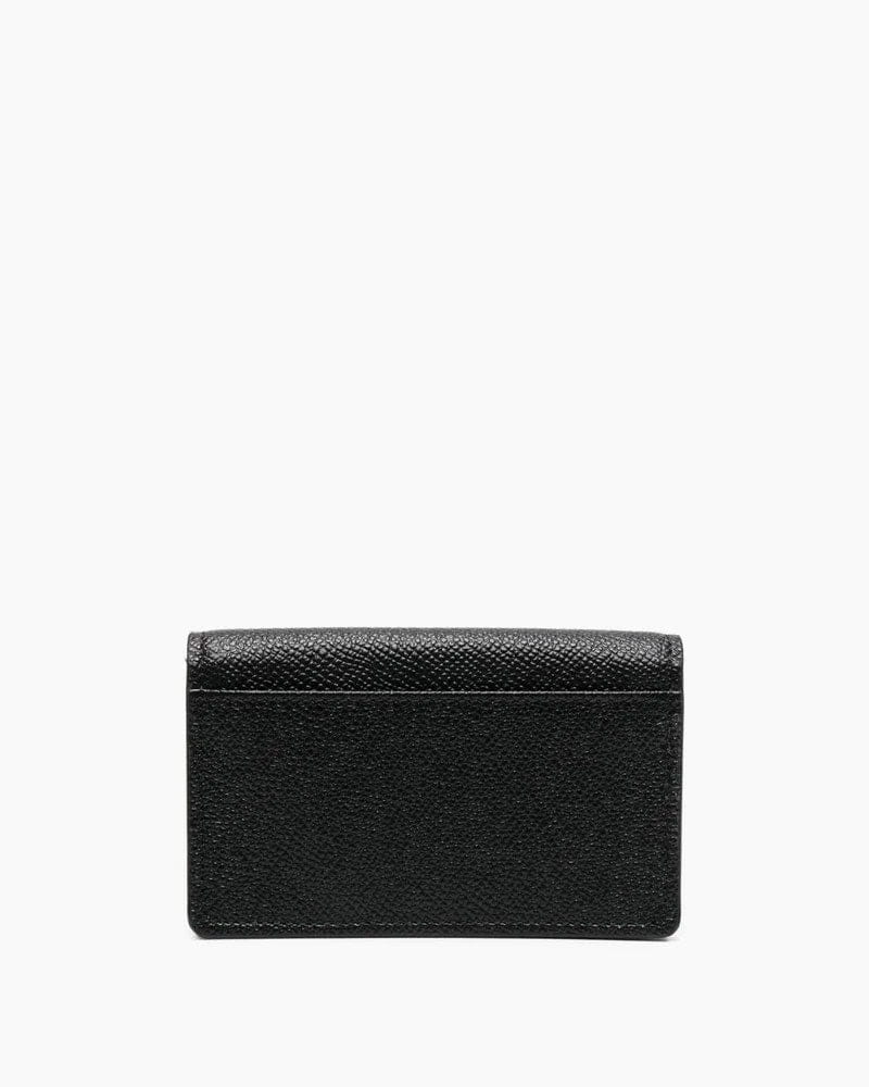 (Pre-sale) Grainy Leather Snap Button Wallet