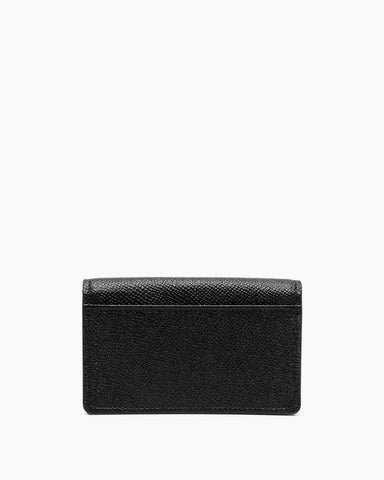 (Pre-sale) Grainy Leather Snap Button Wallet