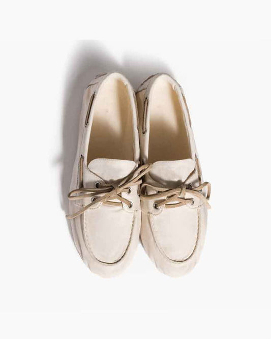 (Pre-sale) Seaside Canvas Leisure Deck Lace-Up Shoes