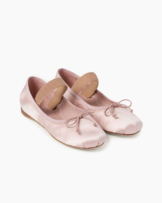 Elegant Satin Ballerina Shoes
