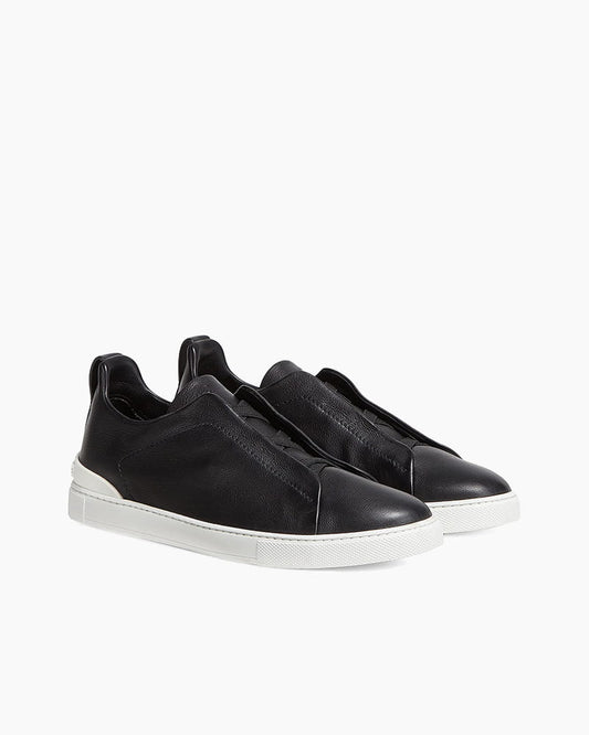 Men's Luxury Slip-On Leather Sneakers