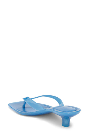 Women’s Transparent Low Heel Flip-Flop Sandals