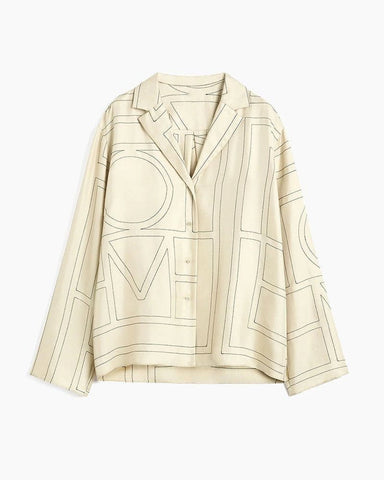 Monogram Silk Women's Pajamas