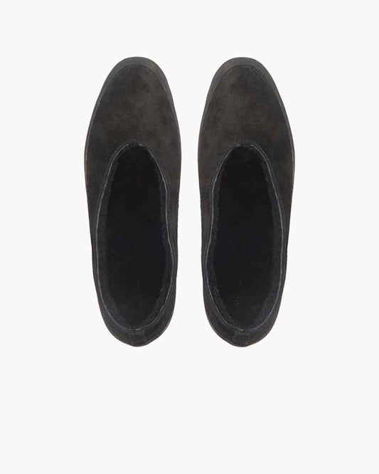 Genuine Shearling Ballet Flats Winter Style