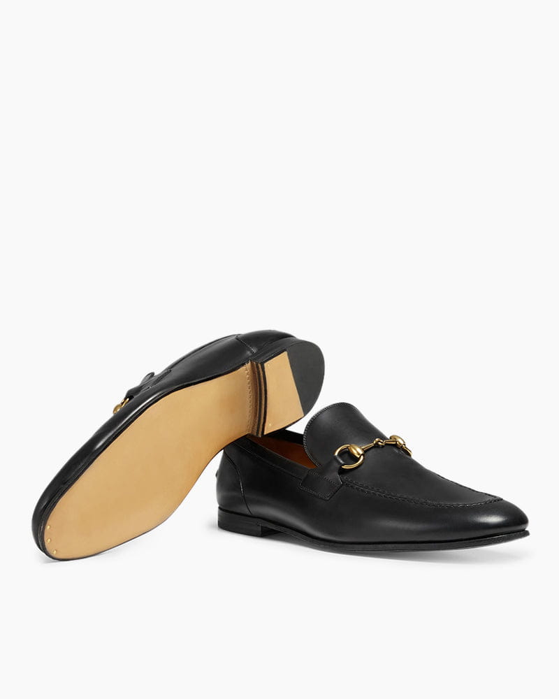 mens-business-formal-black-cowhide-loafers