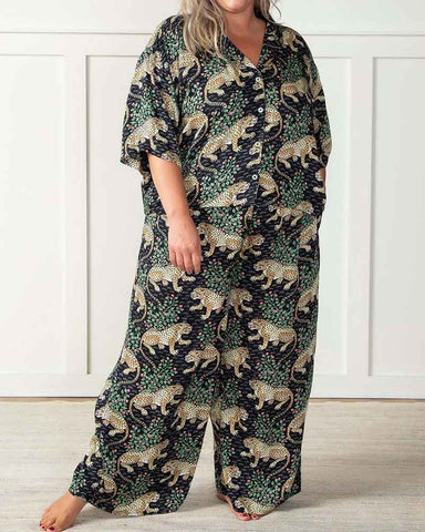 womens-tropical-resort-trendy-leopard-pajama-set