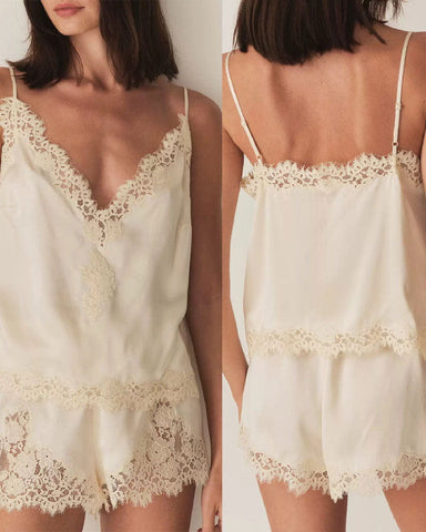 womens-home-leisure-elegant-silk-camisole-set