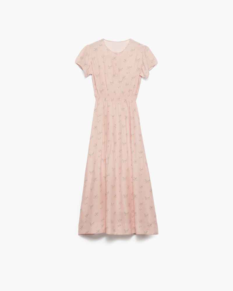 womens-graduation-ceremony-silk-floral-print-dress