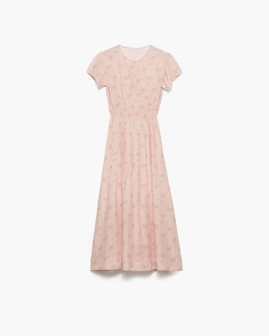 womens-graduation-ceremony-silk-floral-print-dress