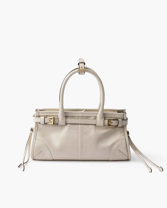womens-airport-look-elegant-buckle-leather-tote