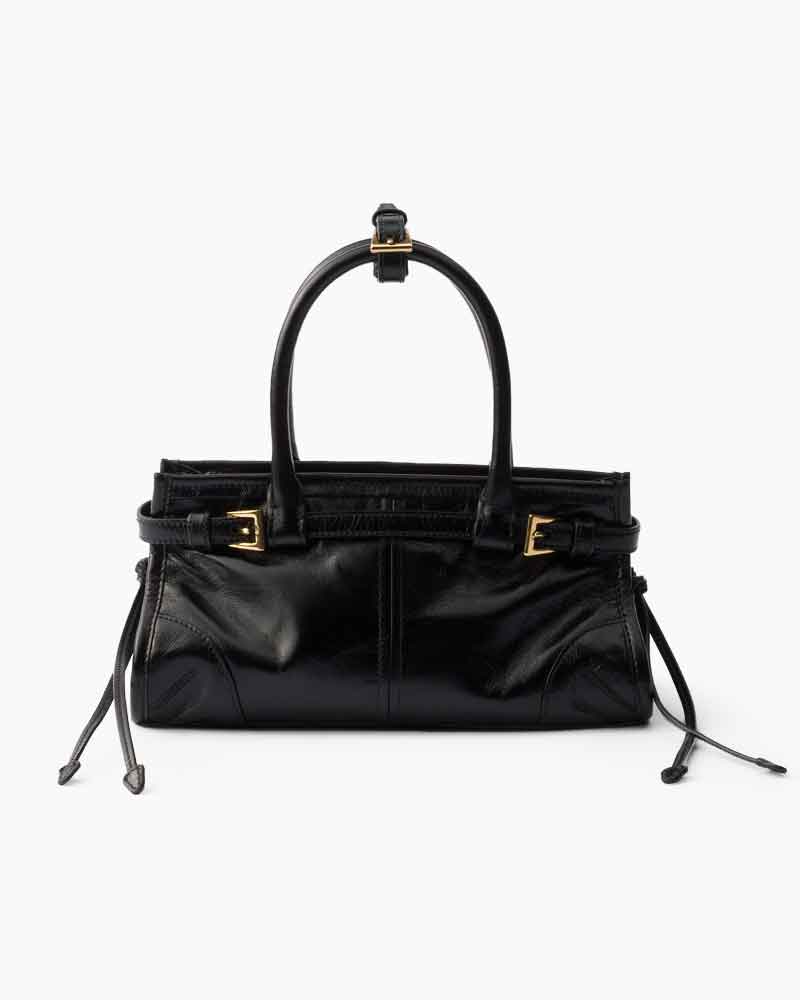 womens-airport-look-elegant-buckle-leather-tote