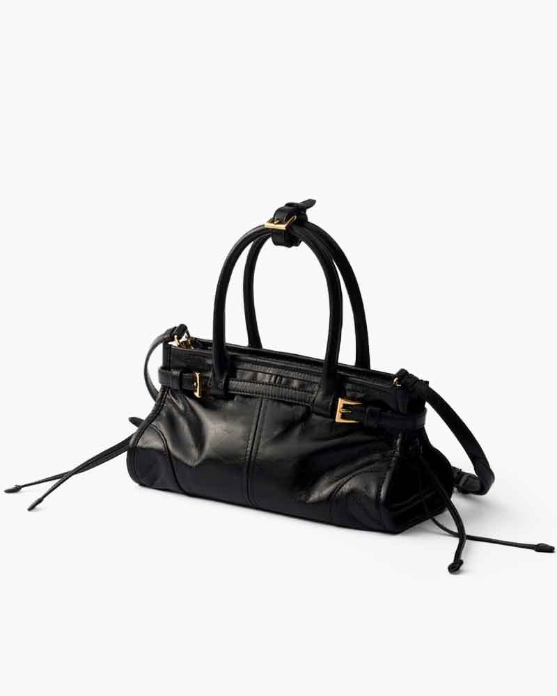 womens-airport-look-elegant-buckle-leather-tote