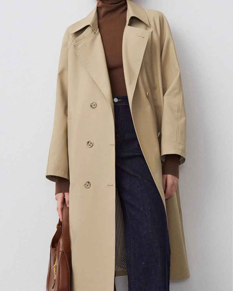 womens-urban-commute-durable-timeless-khaki-trench
