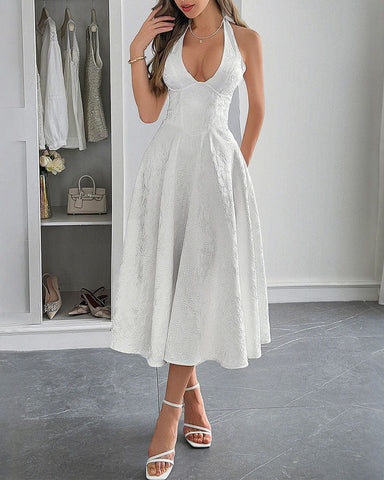 womens-afternoon-tea-elegant-halter-neck-dress
