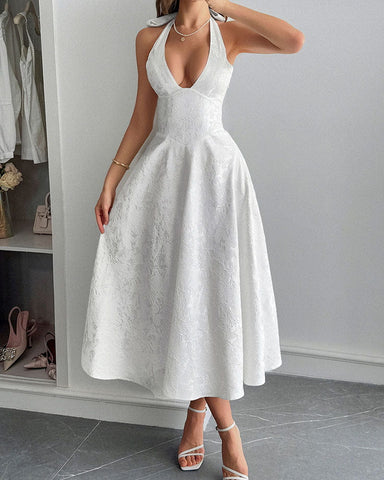 womens-afternoon-tea-elegant-halter-neck-dress