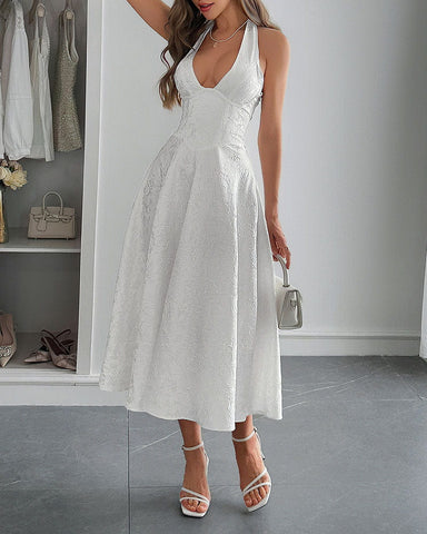 womens-afternoon-tea-elegant-halter-neck-dress