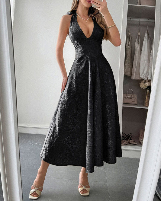 womens-afternoon-tea-elegant-halter-neck-dress