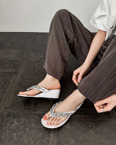 Chic-Summer-Street-Style-Wedge-Toe-Ring-Sandals-10