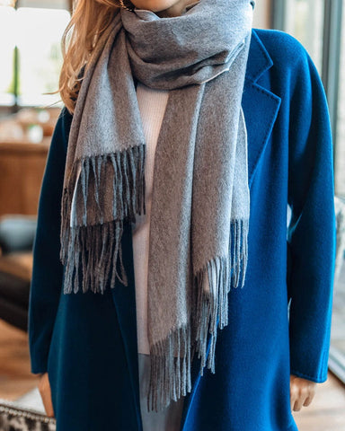 Premium Lambswool Wrap Warm Accessory