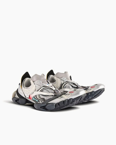 Men's Sculptural Multi-Layered Streetwear Sneakers