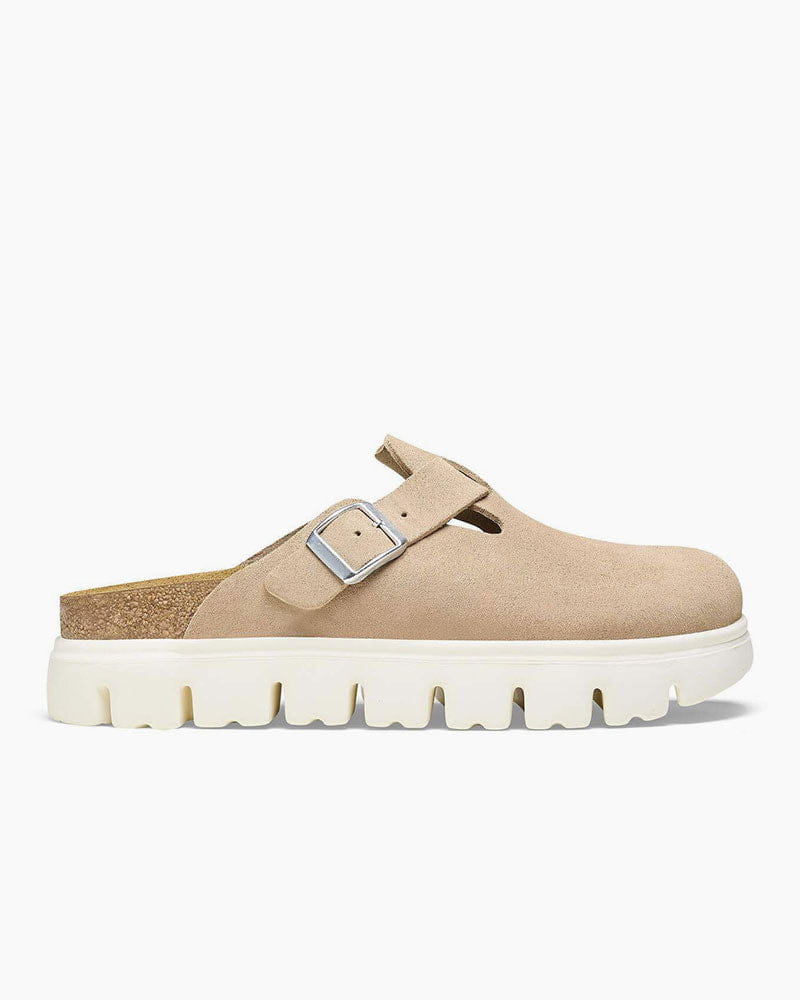 Women's Stylish Chunky Sole Suede Mules