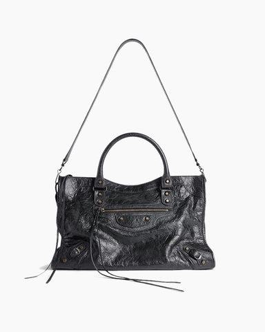 Women's black  LA City Calfskin Bag Small