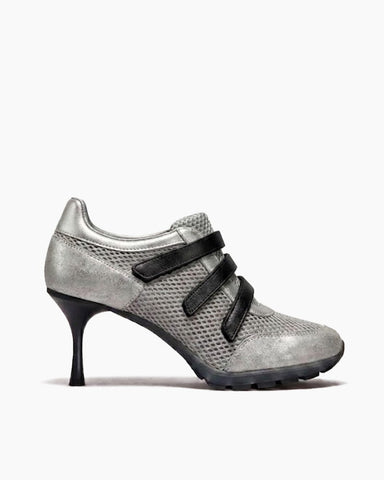 (Pre-sale) Breathable Mesh Triple-Strap Sneaker Heels