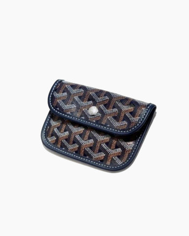 Mini Reversible Leather Canvas Tote Bag
