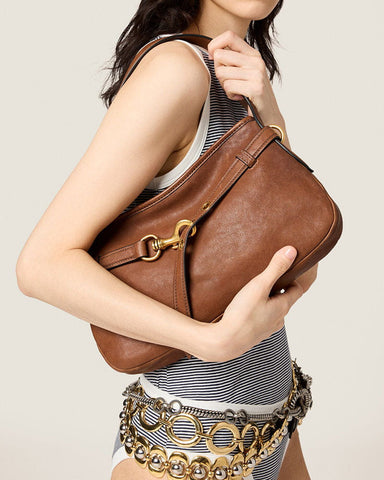 (Pre-sale) Mini Adventure Leather Shoulder Purse