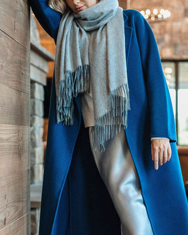 Premium Lambswool Wrap Warm Accessory