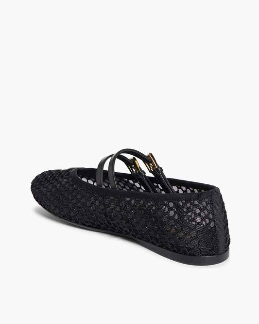 chic-daytime-mesh-strap-mary-jane-flats