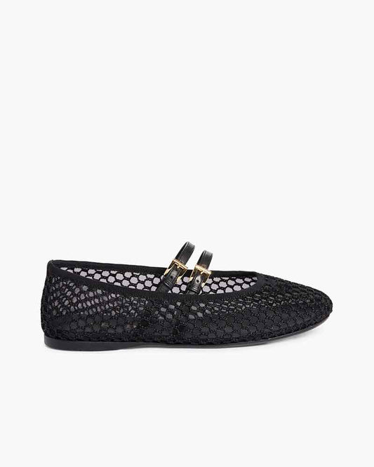 chic-daytime-mesh-strap-mary-jane-flats