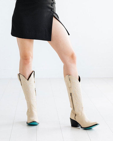 Smokeshow Leather Embroidered Cowboy Boots