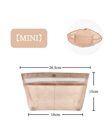Lightweight Mesh Tote Bag Organizer Insert