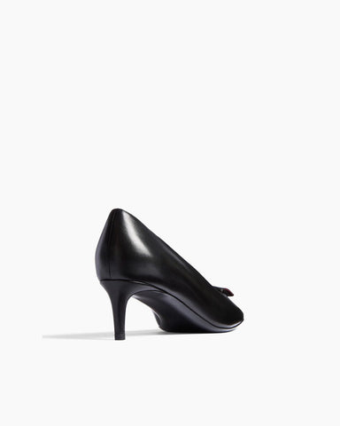 (Pre-sale)Smooth Leather Pocket Pumps
