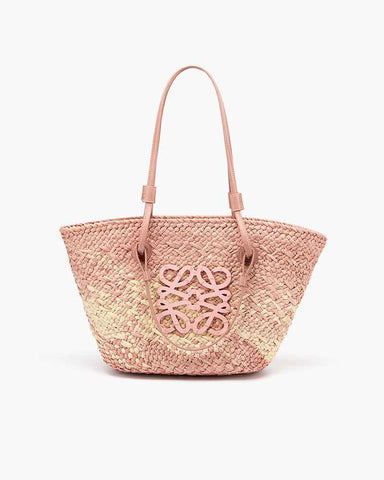 Large Handwoven Raffia Beach Tote Bag