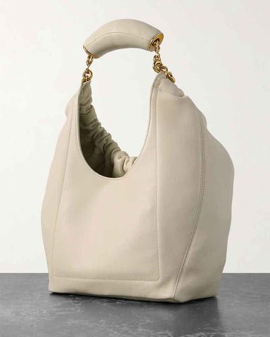 Small Burgundy Nappa Bag for Artful City Living