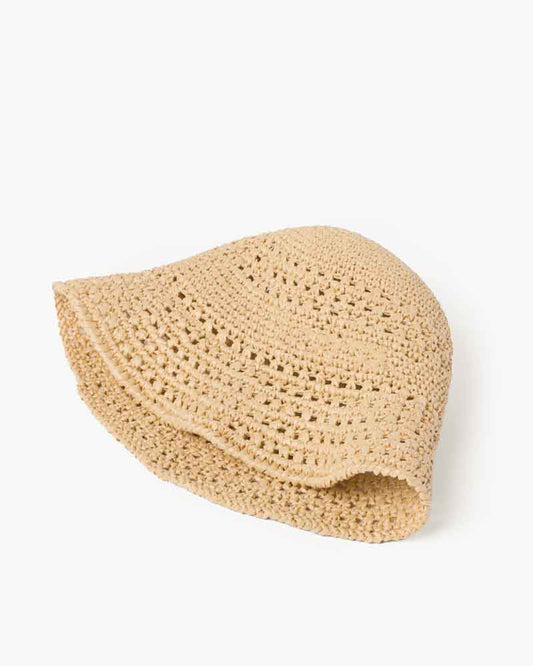 Women's Lightweight Woven Bucket Hat
