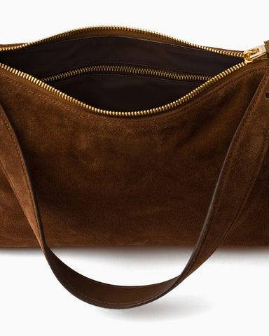 womens-travel-outfit-comfortable-suede-shoulder-bag