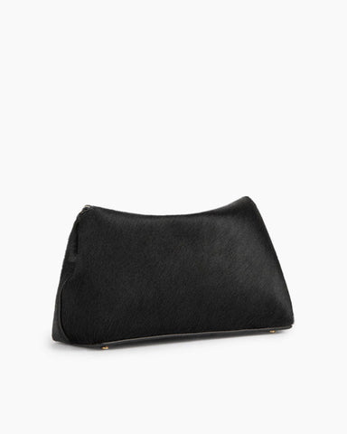 (Pre-sale)Mini T-Lock Clutch in Leopard Print Pony Hair