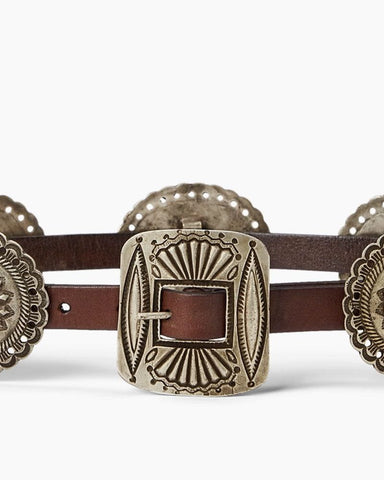 Lauren Decorative Buckles Belt