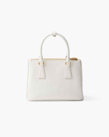 Black Double Zip Shoulder Handbag with Gold Hardware & Strap