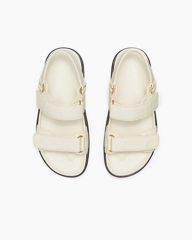 PureEase Velcro Flatform Sandals