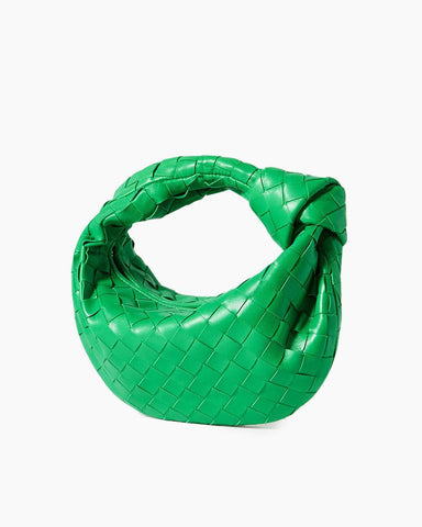 Mini Knotted Intrecciato Leather Tote